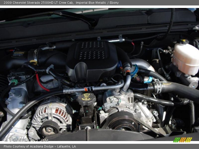 Imperial Blue Metallic / Ebony 2009 Chevrolet Silverado 2500HD LT Crew Cab