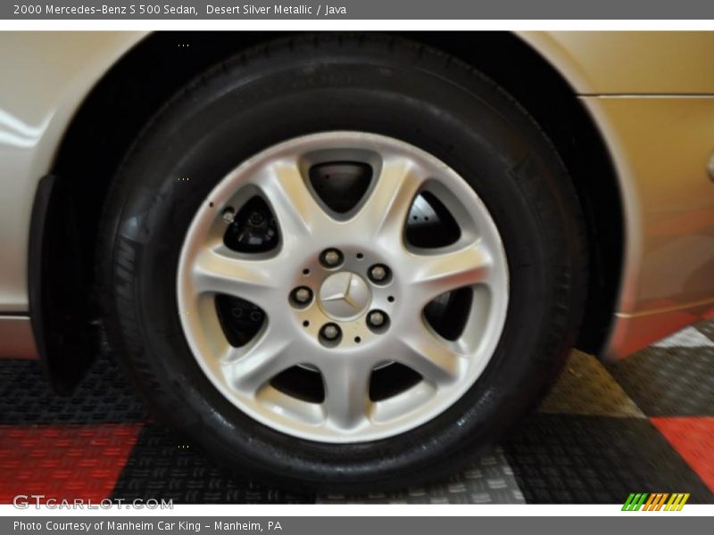 Desert Silver Metallic / Java 2000 Mercedes-Benz S 500 Sedan