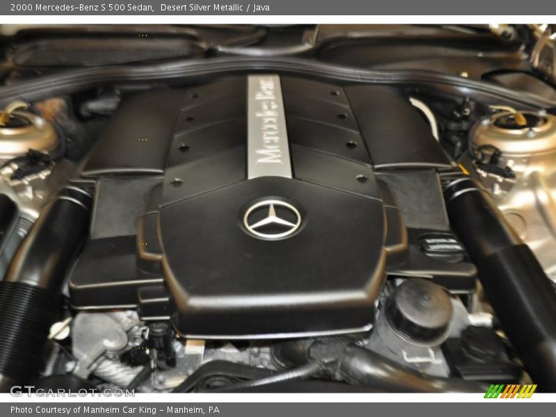 Desert Silver Metallic / Java 2000 Mercedes-Benz S 500 Sedan