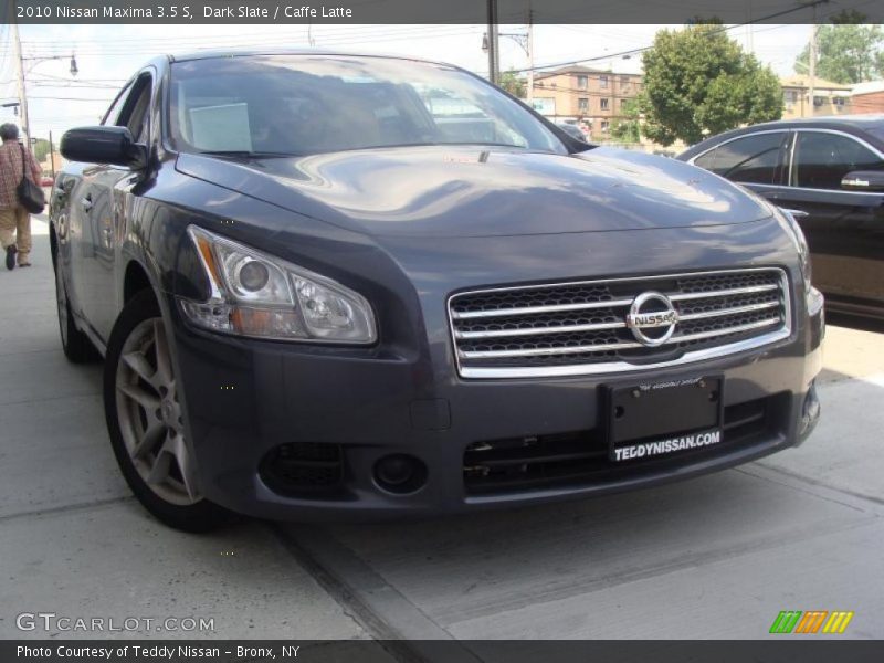 Dark Slate / Caffe Latte 2010 Nissan Maxima 3.5 S