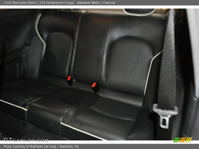 Alabaster White / Charcoal 2003 Mercedes-Benz C 230 Kompressor Coupe
