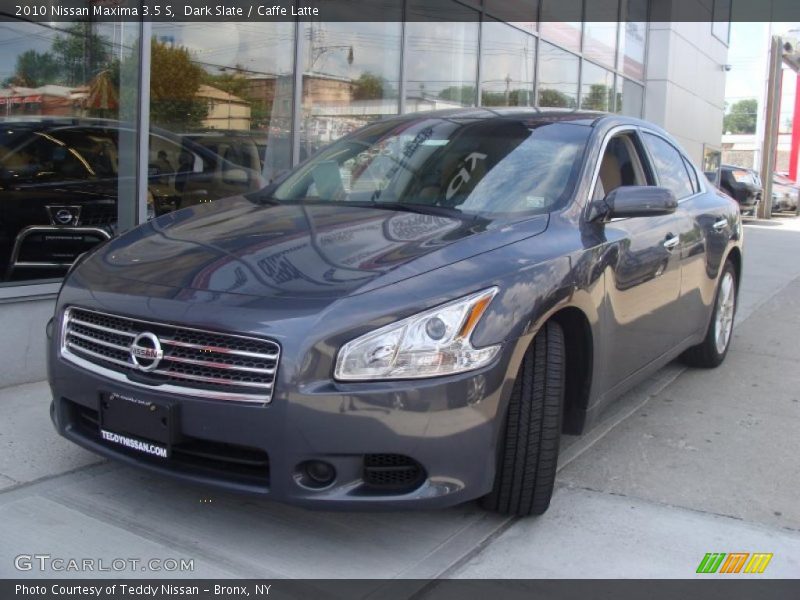 Dark Slate / Caffe Latte 2010 Nissan Maxima 3.5 S