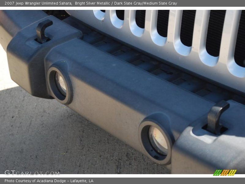 Bright Silver Metallic / Dark Slate Gray/Medium Slate Gray 2007 Jeep Wrangler Unlimited Sahara