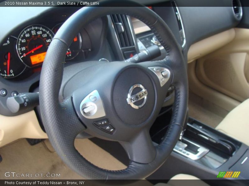 Dark Slate / Caffe Latte 2010 Nissan Maxima 3.5 S