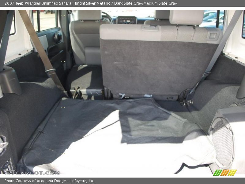 Bright Silver Metallic / Dark Slate Gray/Medium Slate Gray 2007 Jeep Wrangler Unlimited Sahara