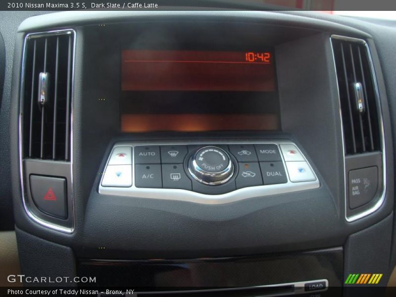 Dark Slate / Caffe Latte 2010 Nissan Maxima 3.5 S