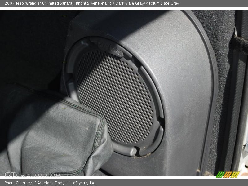 Bright Silver Metallic / Dark Slate Gray/Medium Slate Gray 2007 Jeep Wrangler Unlimited Sahara
