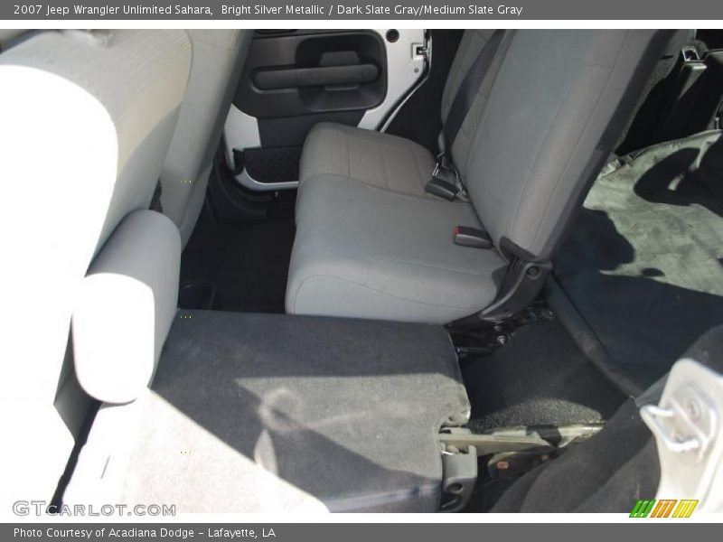 Bright Silver Metallic / Dark Slate Gray/Medium Slate Gray 2007 Jeep Wrangler Unlimited Sahara