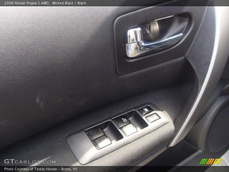 Wicked Black / Black 2008 Nissan Rogue S AWD