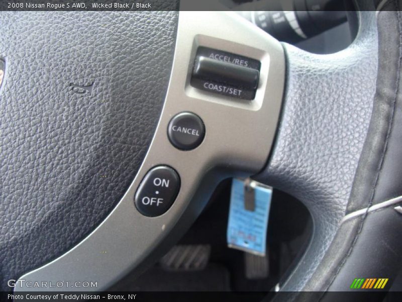 Wicked Black / Black 2008 Nissan Rogue S AWD