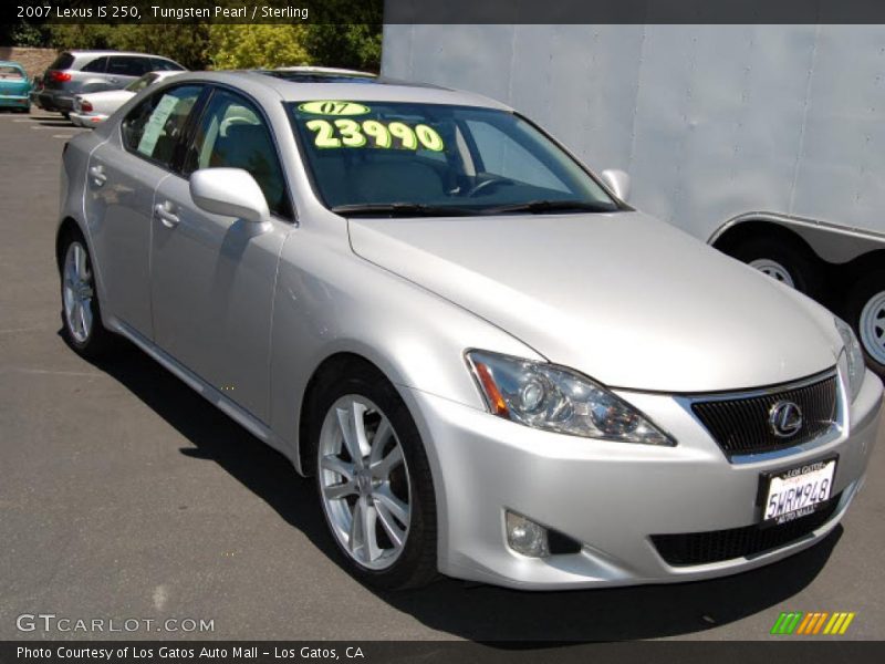 Tungsten Pearl / Sterling 2007 Lexus IS 250