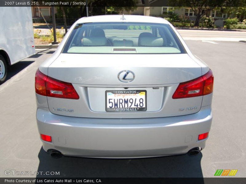 Tungsten Pearl / Sterling 2007 Lexus IS 250