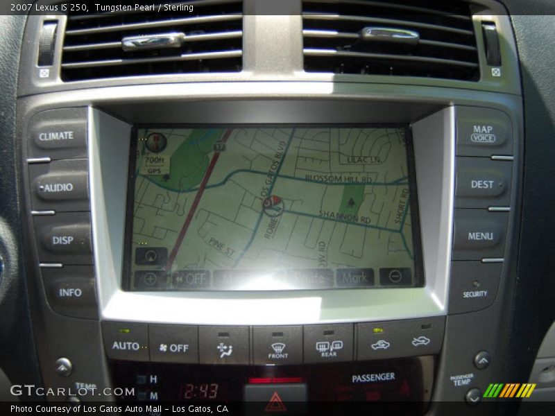 Tungsten Pearl / Sterling 2007 Lexus IS 250