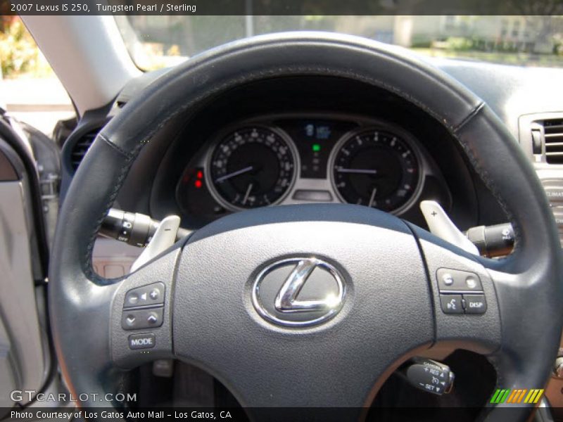 Tungsten Pearl / Sterling 2007 Lexus IS 250