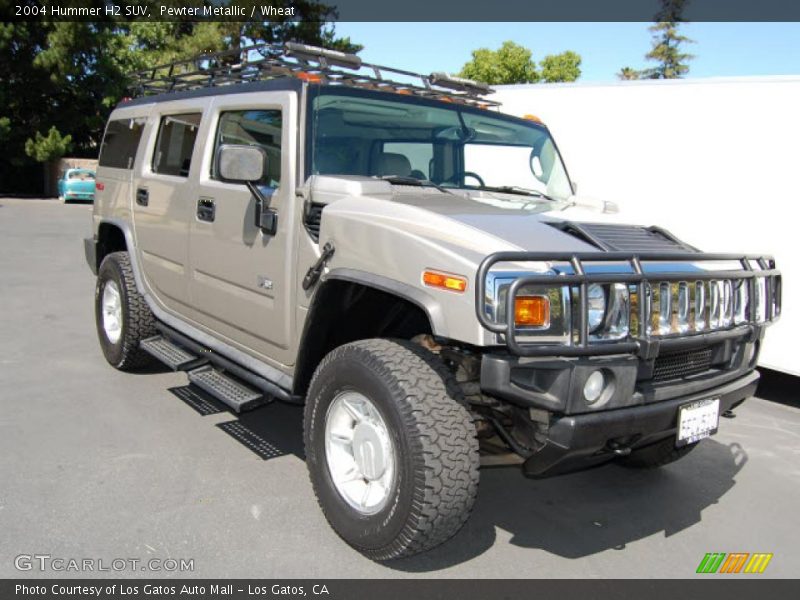 Pewter Metallic / Wheat 2004 Hummer H2 SUV