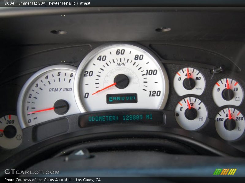 Pewter Metallic / Wheat 2004 Hummer H2 SUV