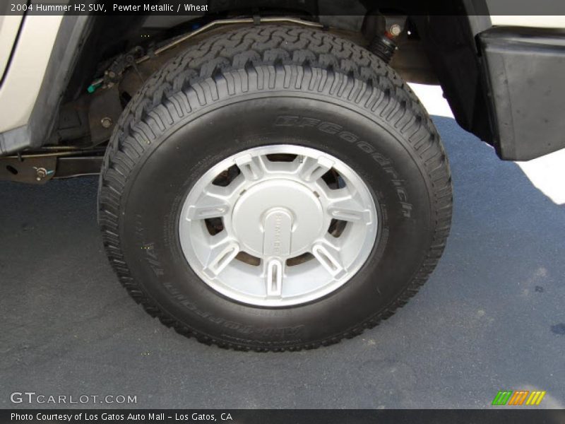 Pewter Metallic / Wheat 2004 Hummer H2 SUV