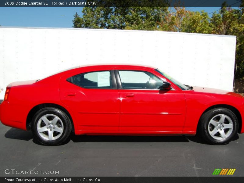 TorRed / Dark Slate Gray 2009 Dodge Charger SE