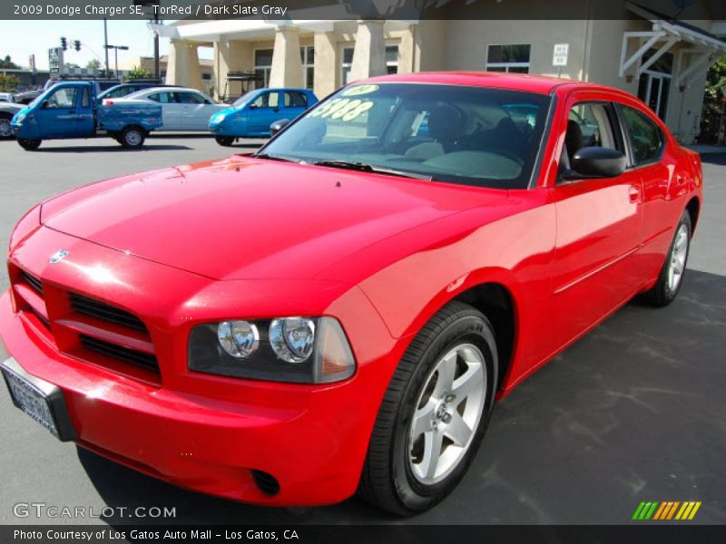 TorRed / Dark Slate Gray 2009 Dodge Charger SE