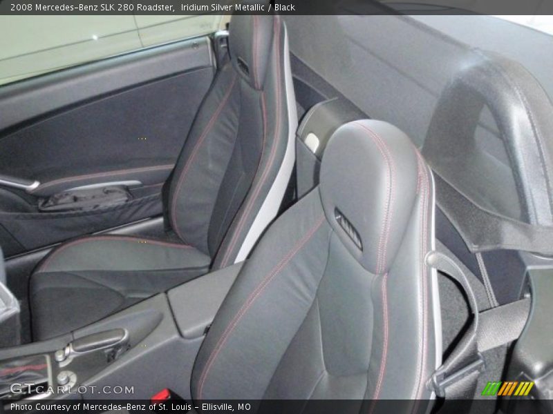 Iridium Silver Metallic / Black 2008 Mercedes-Benz SLK 280 Roadster