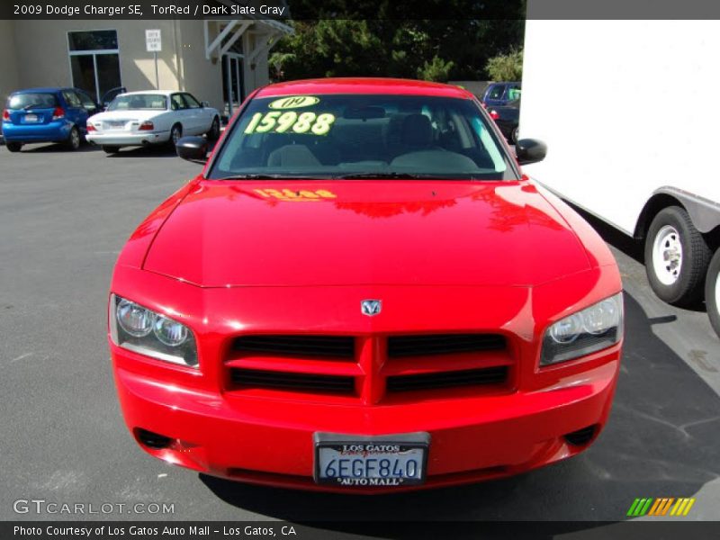 TorRed / Dark Slate Gray 2009 Dodge Charger SE