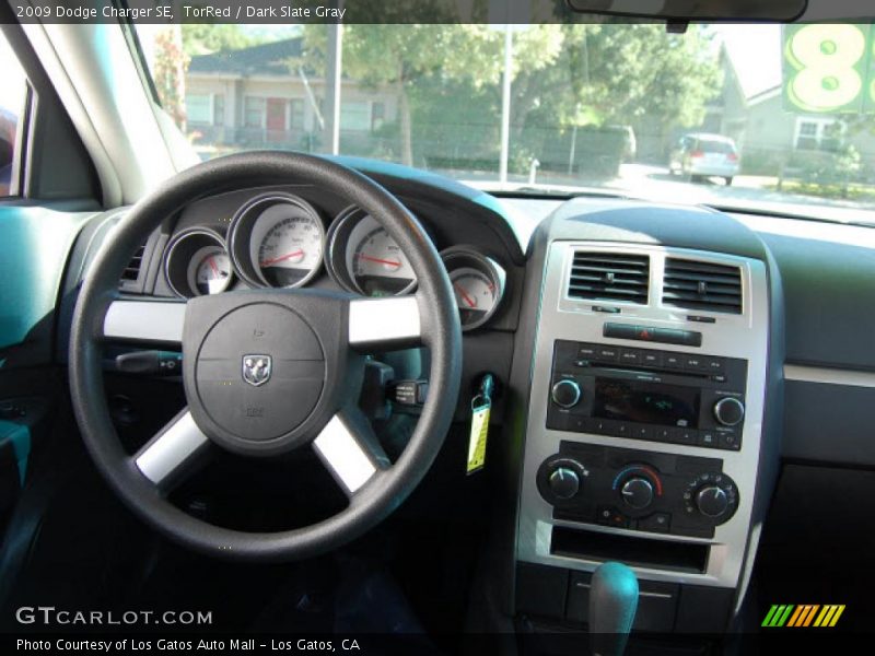 TorRed / Dark Slate Gray 2009 Dodge Charger SE