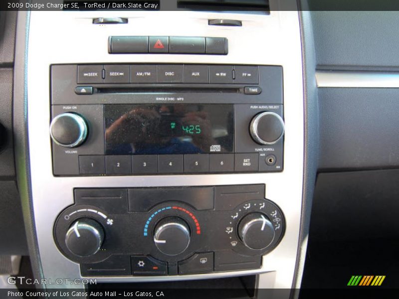 TorRed / Dark Slate Gray 2009 Dodge Charger SE