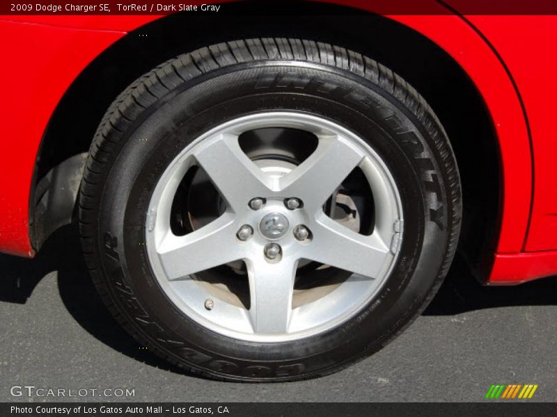 TorRed / Dark Slate Gray 2009 Dodge Charger SE