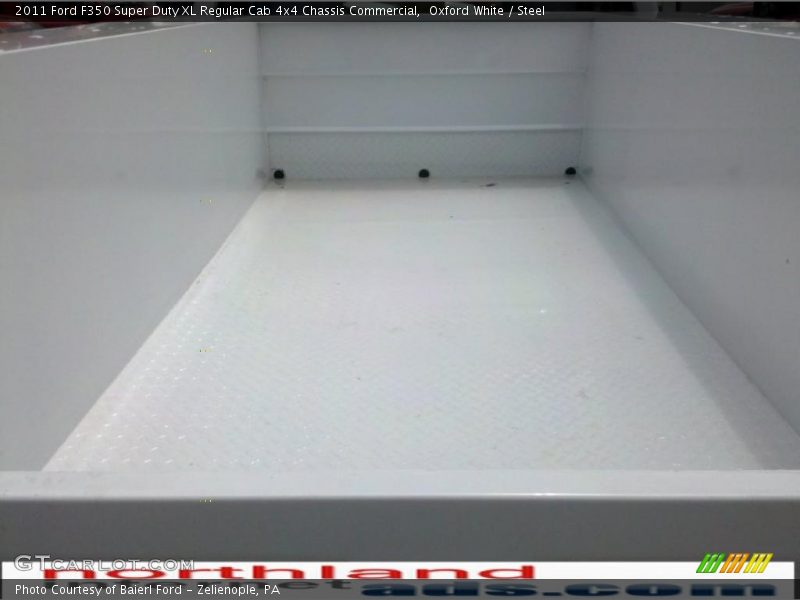 Oxford White / Steel 2011 Ford F350 Super Duty XL Regular Cab 4x4 Chassis Commercial