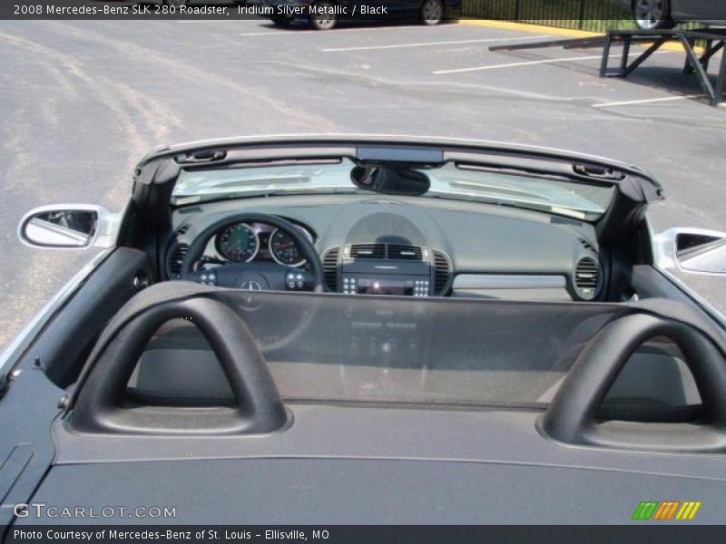 Iridium Silver Metallic / Black 2008 Mercedes-Benz SLK 280 Roadster