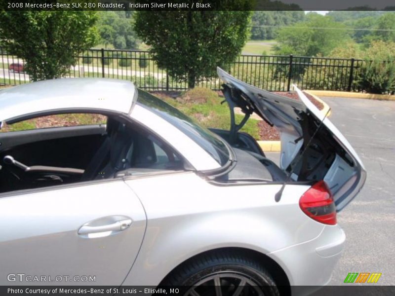 Iridium Silver Metallic / Black 2008 Mercedes-Benz SLK 280 Roadster