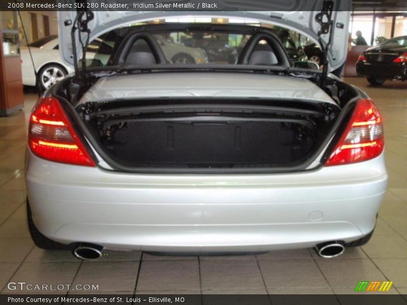 Iridium Silver Metallic / Black 2008 Mercedes-Benz SLK 280 Roadster