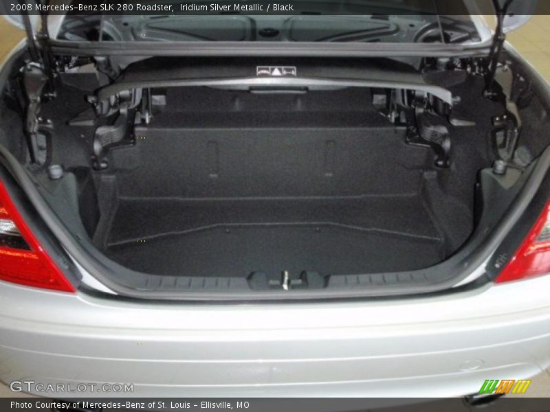 Iridium Silver Metallic / Black 2008 Mercedes-Benz SLK 280 Roadster
