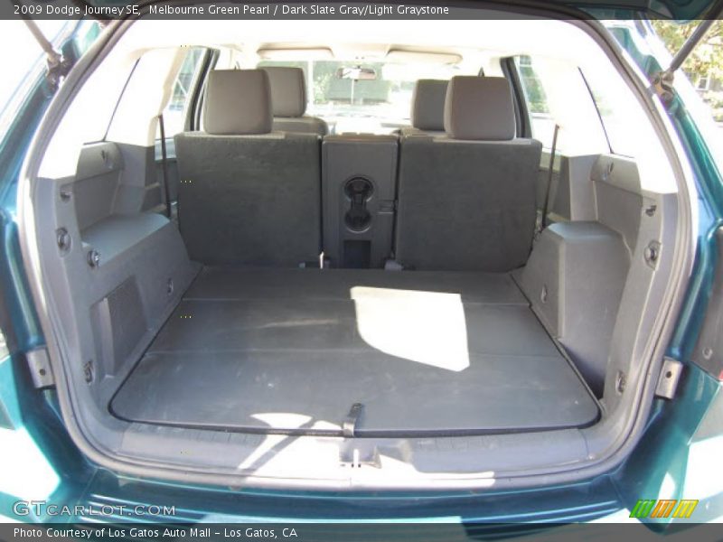 Melbourne Green Pearl / Dark Slate Gray/Light Graystone 2009 Dodge Journey SE