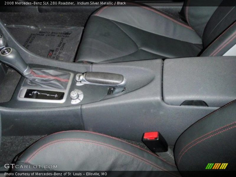 Iridium Silver Metallic / Black 2008 Mercedes-Benz SLK 280 Roadster