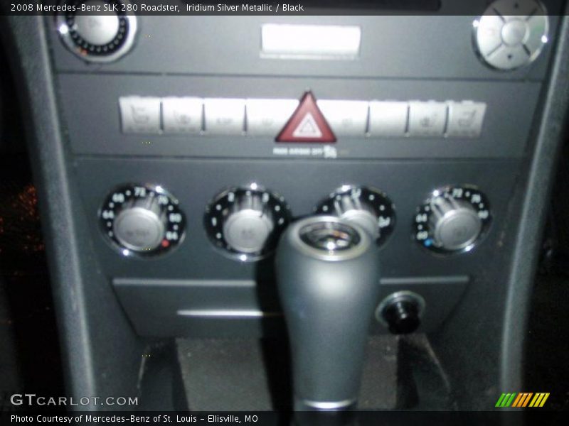 Iridium Silver Metallic / Black 2008 Mercedes-Benz SLK 280 Roadster
