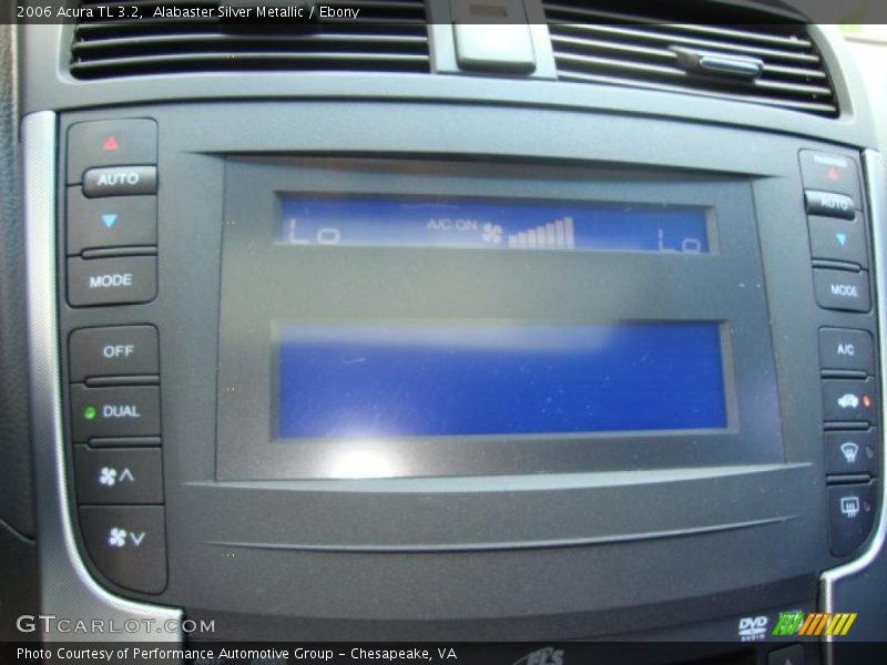 Alabaster Silver Metallic / Ebony 2006 Acura TL 3.2