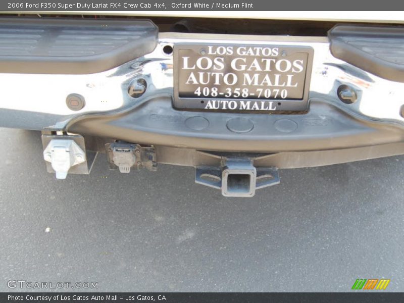 Oxford White / Medium Flint 2006 Ford F350 Super Duty Lariat FX4 Crew Cab 4x4