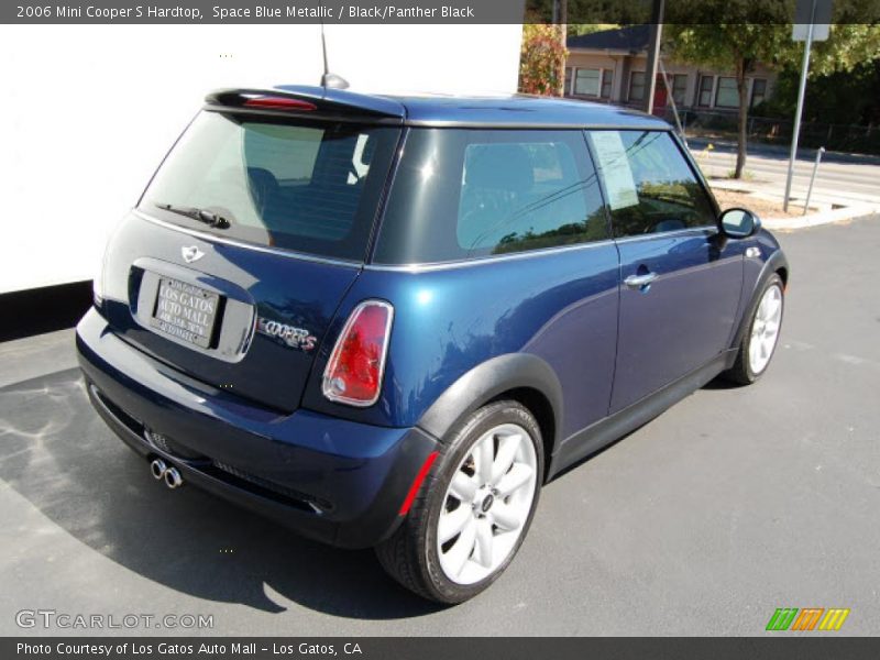 Space Blue Metallic / Black/Panther Black 2006 Mini Cooper S Hardtop