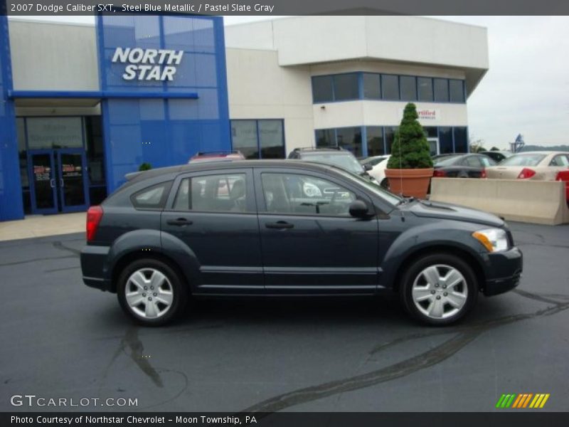 Steel Blue Metallic / Pastel Slate Gray 2007 Dodge Caliber SXT