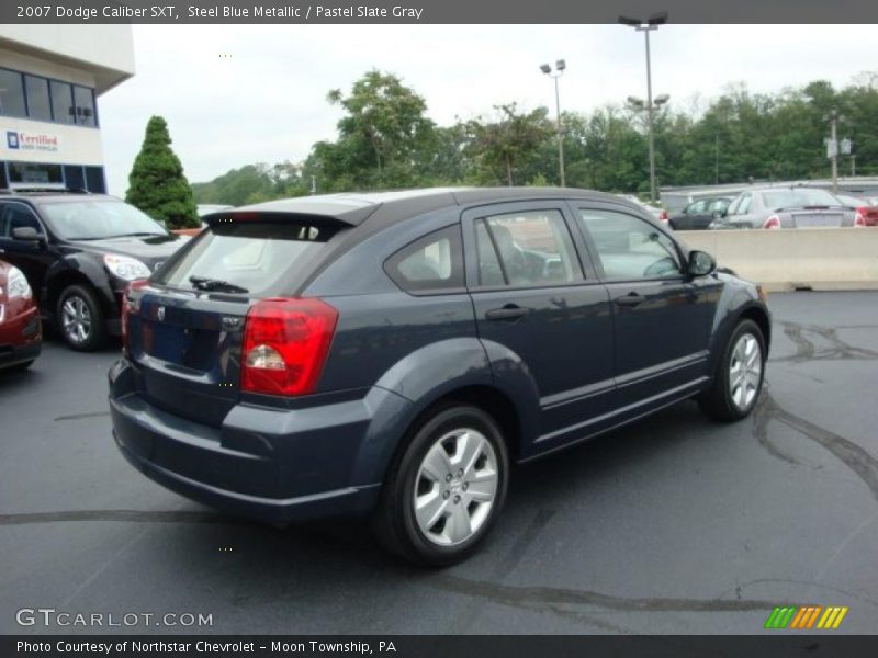 Steel Blue Metallic / Pastel Slate Gray 2007 Dodge Caliber SXT