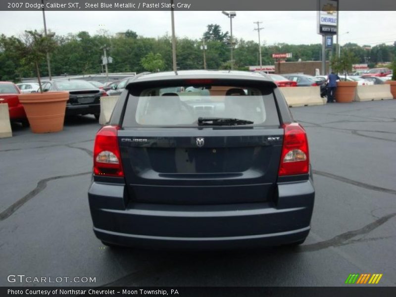 Steel Blue Metallic / Pastel Slate Gray 2007 Dodge Caliber SXT