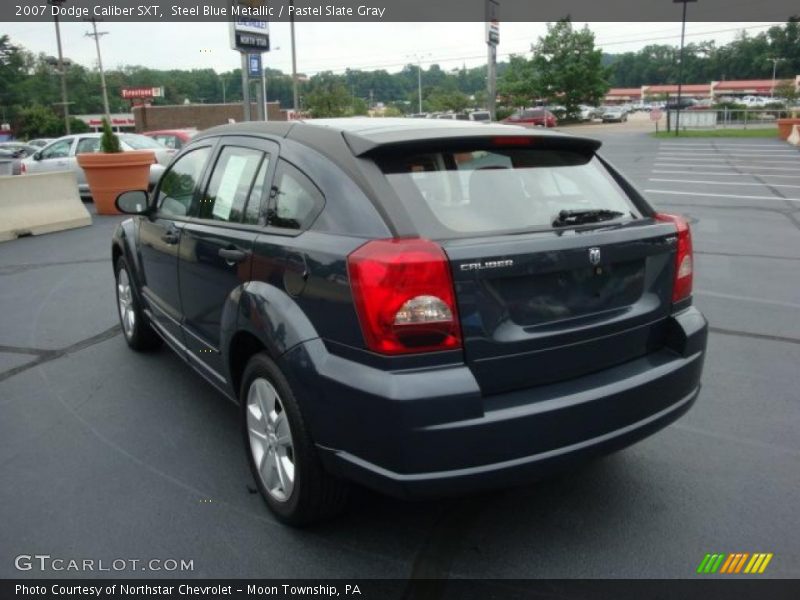 Steel Blue Metallic / Pastel Slate Gray 2007 Dodge Caliber SXT