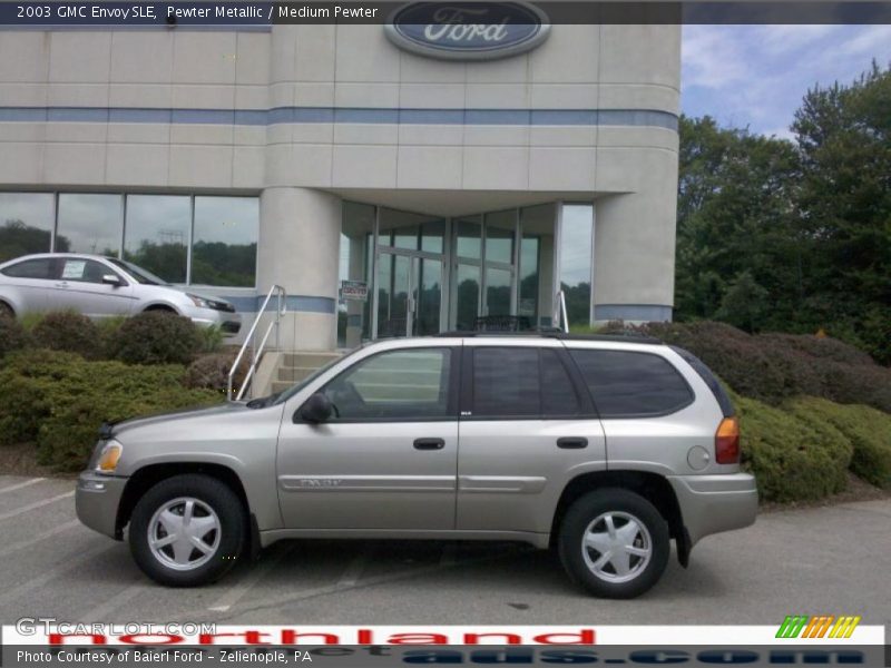 Pewter Metallic / Medium Pewter 2003 GMC Envoy SLE