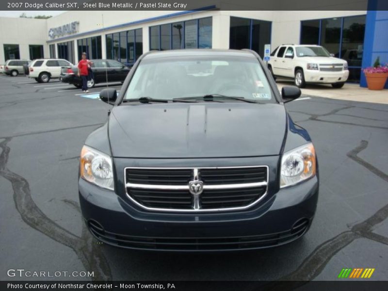 Steel Blue Metallic / Pastel Slate Gray 2007 Dodge Caliber SXT