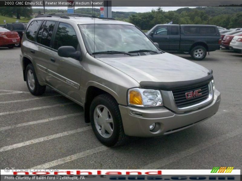 Pewter Metallic / Medium Pewter 2003 GMC Envoy SLE