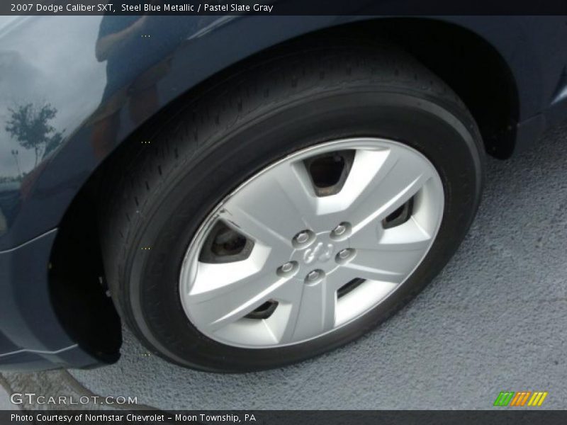 Steel Blue Metallic / Pastel Slate Gray 2007 Dodge Caliber SXT