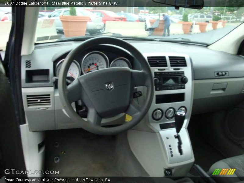 Steel Blue Metallic / Pastel Slate Gray 2007 Dodge Caliber SXT
