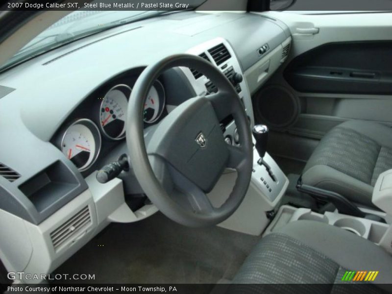 Steel Blue Metallic / Pastel Slate Gray 2007 Dodge Caliber SXT