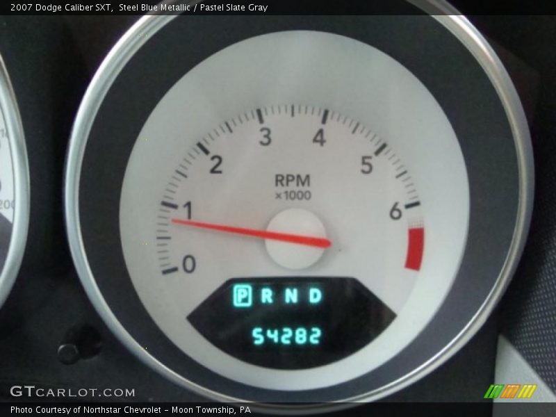 Steel Blue Metallic / Pastel Slate Gray 2007 Dodge Caliber SXT